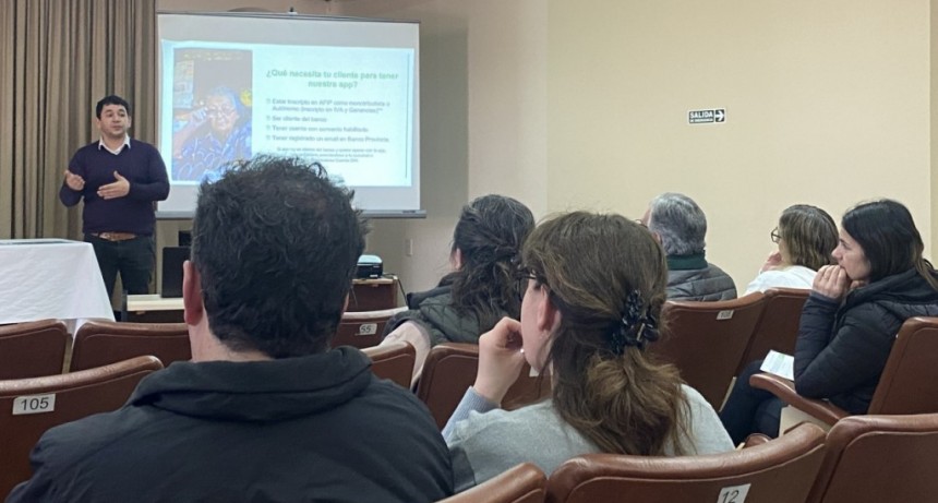 Se desarrolló la charla 