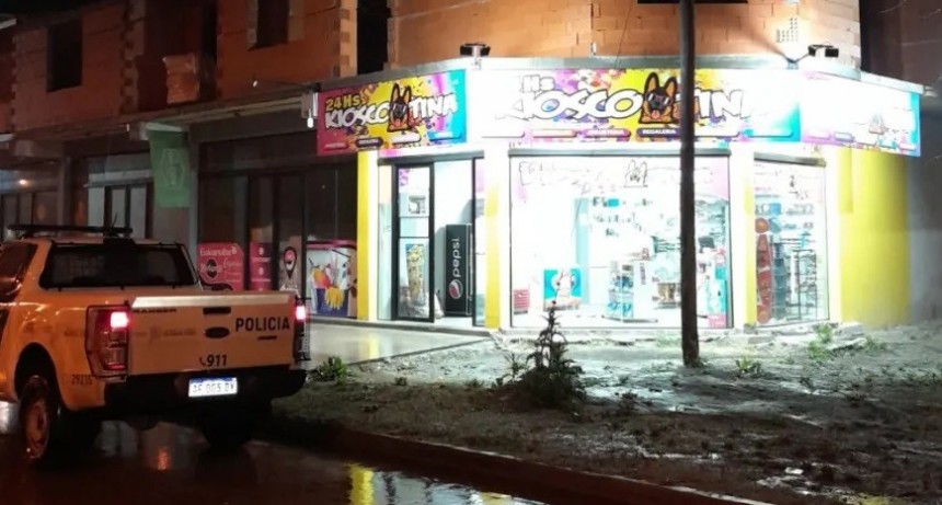 Olavarría: Violento robo a un kiosco «24 horas»