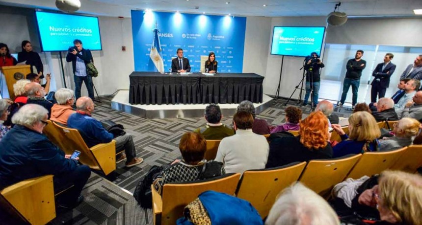 Raverta y Massa anunciaron nuevos créditos de hasta 400 mil pesos para Jubilados y Pensionados