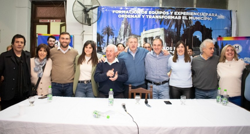 Juan Carlos Morán presentó en sociedad a todos los integrantes de la lista que competirá en las PASO