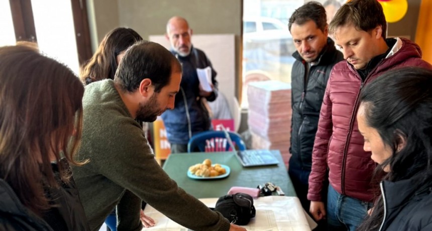 Nico Morán recibió a Martín Endere, primer precandidato a Diputado Provincial por la Séptima Sección
