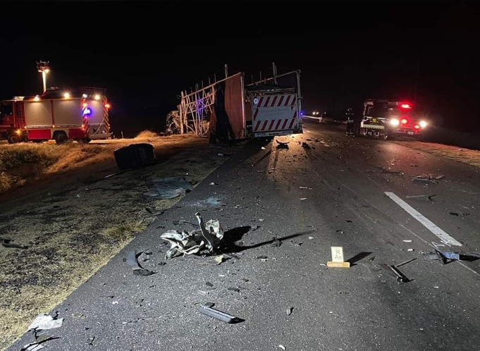 Trenque Lauquen: Fatal accidente de camiones dejo el saldo de una persona fallecida