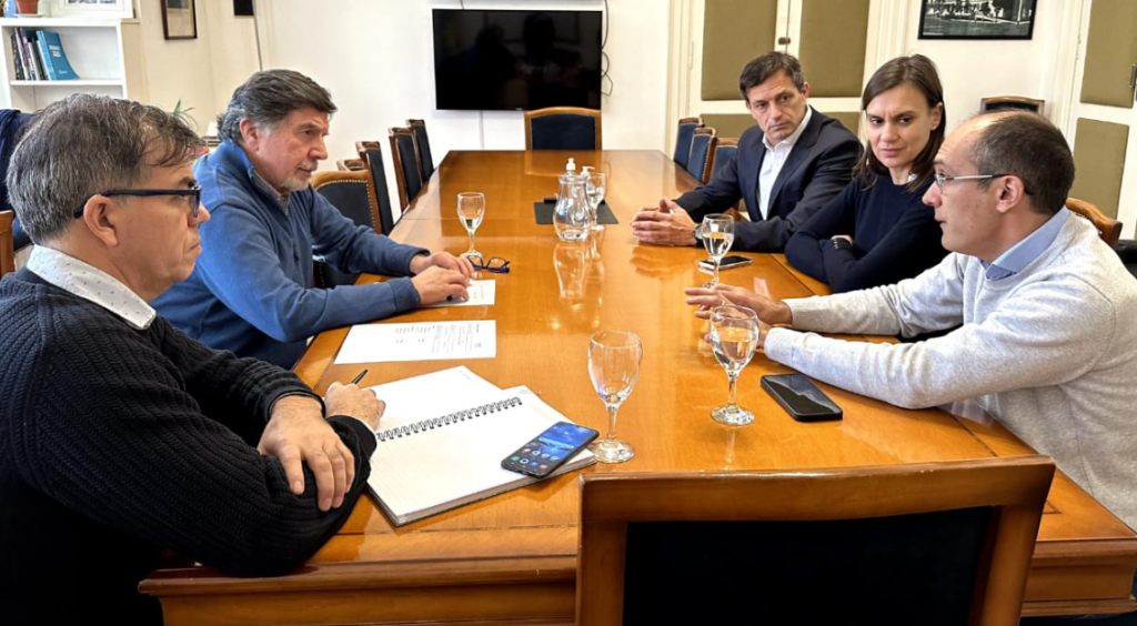 Educación: Pisano y Bucca se reunieron con el Ministro Alberto Sileoni