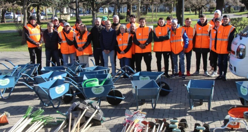 El Intendente Marcos Pisano presentó el programa municipal “Guardianes de tu Plaza”