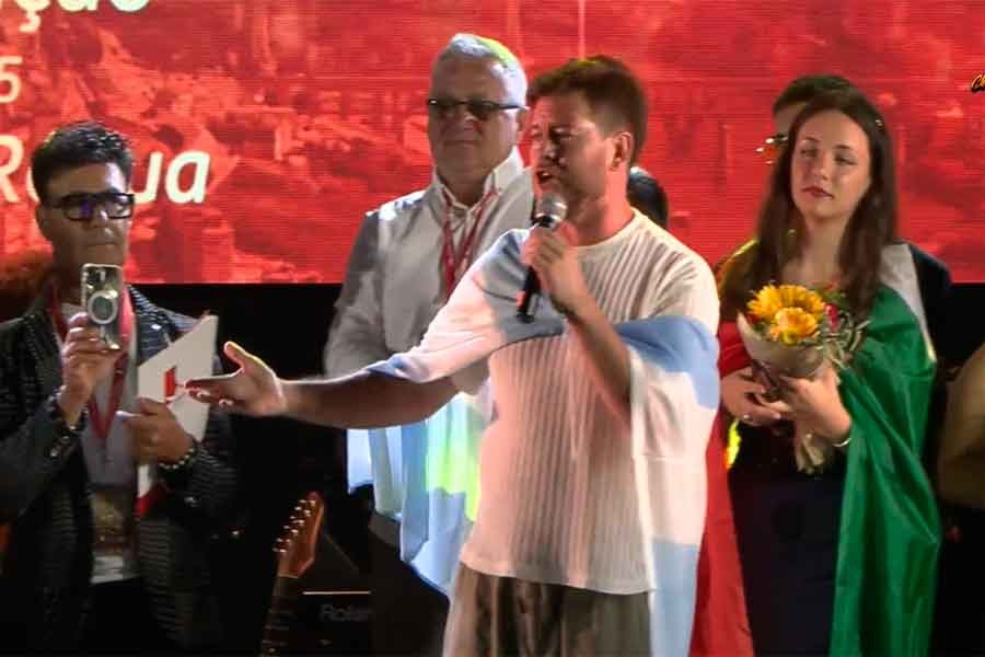Portugal: Hernán Caraballo fue el ganador del festival 