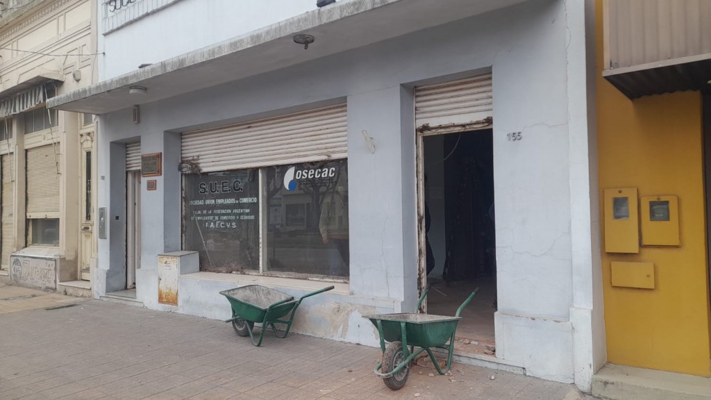 Comenzó la obra edilicia en la Farmacia AMMBA