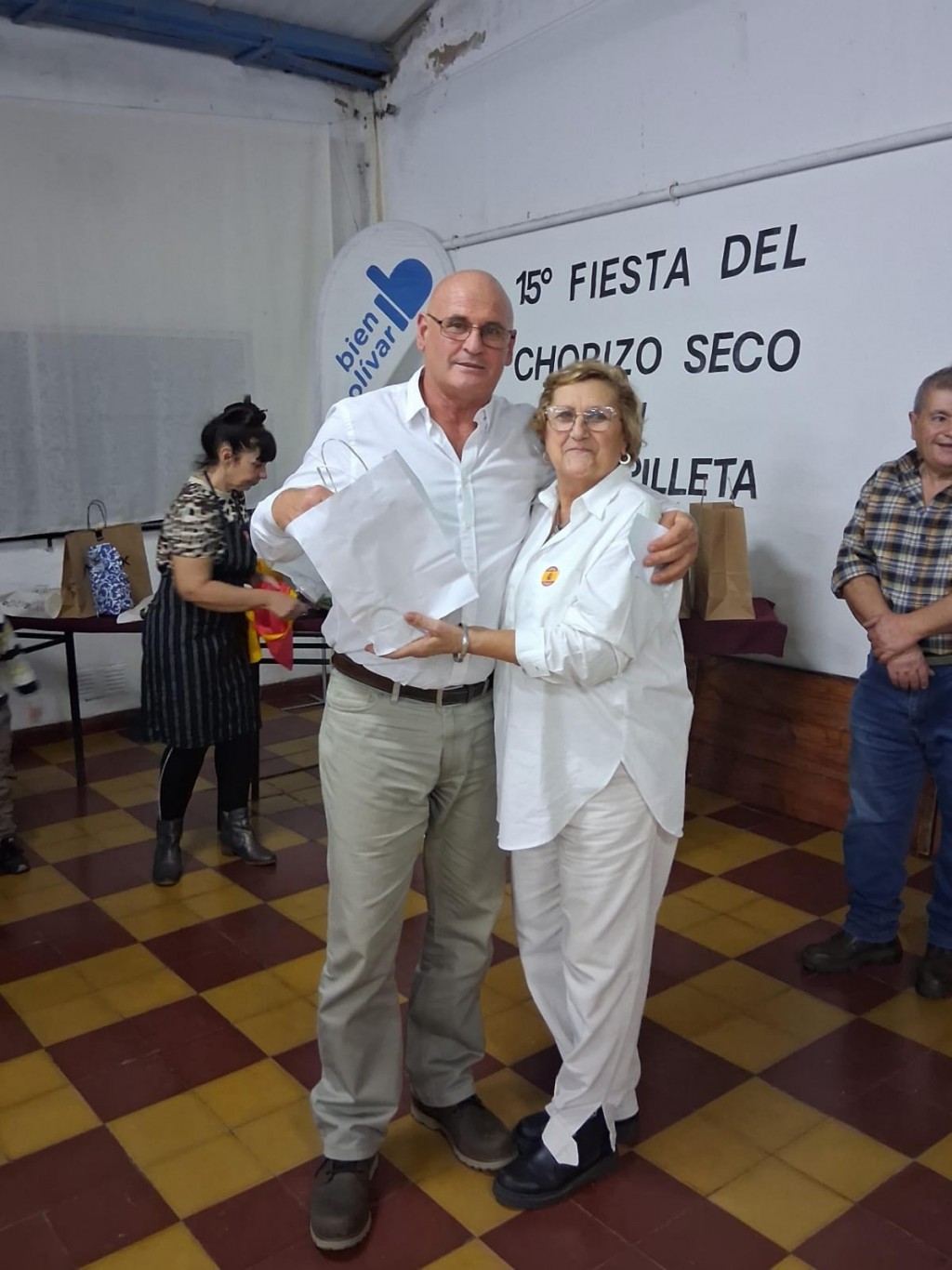 Fiesta del Chorizo en Urdampilleta, Marta Pacho como presidente de la Sociedad Española, hizo el balance de la edición 2025