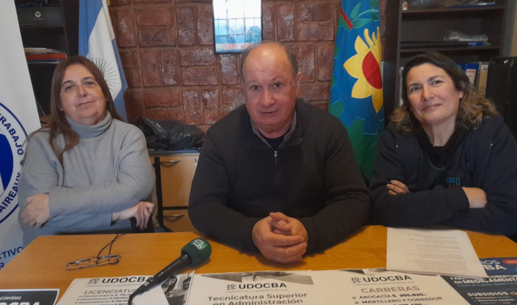 UDOCBA presentó la oferta educativa para el segundo cuatrimestre, de la segunda parte del ciclo lectivo 2025