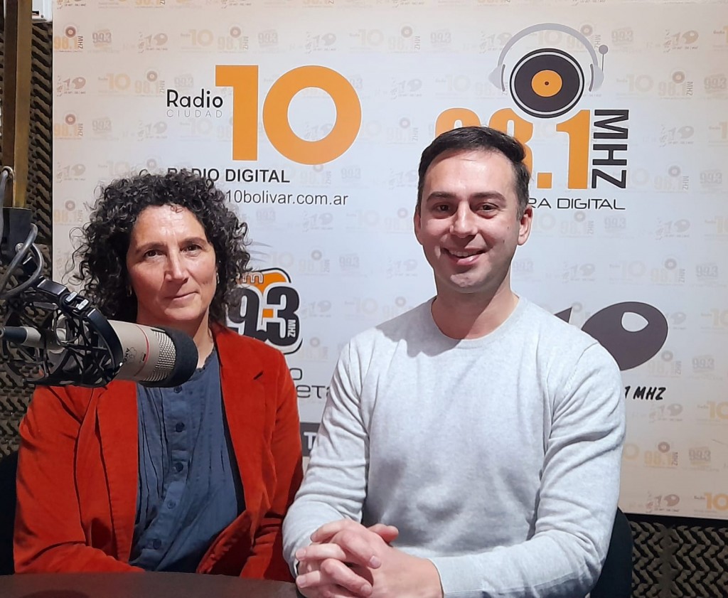 Karina Bontempo y Franco Canepare visitaron FM 10 Radio Ciudad,  y dieron los primeros conceptos de la lista que integran 