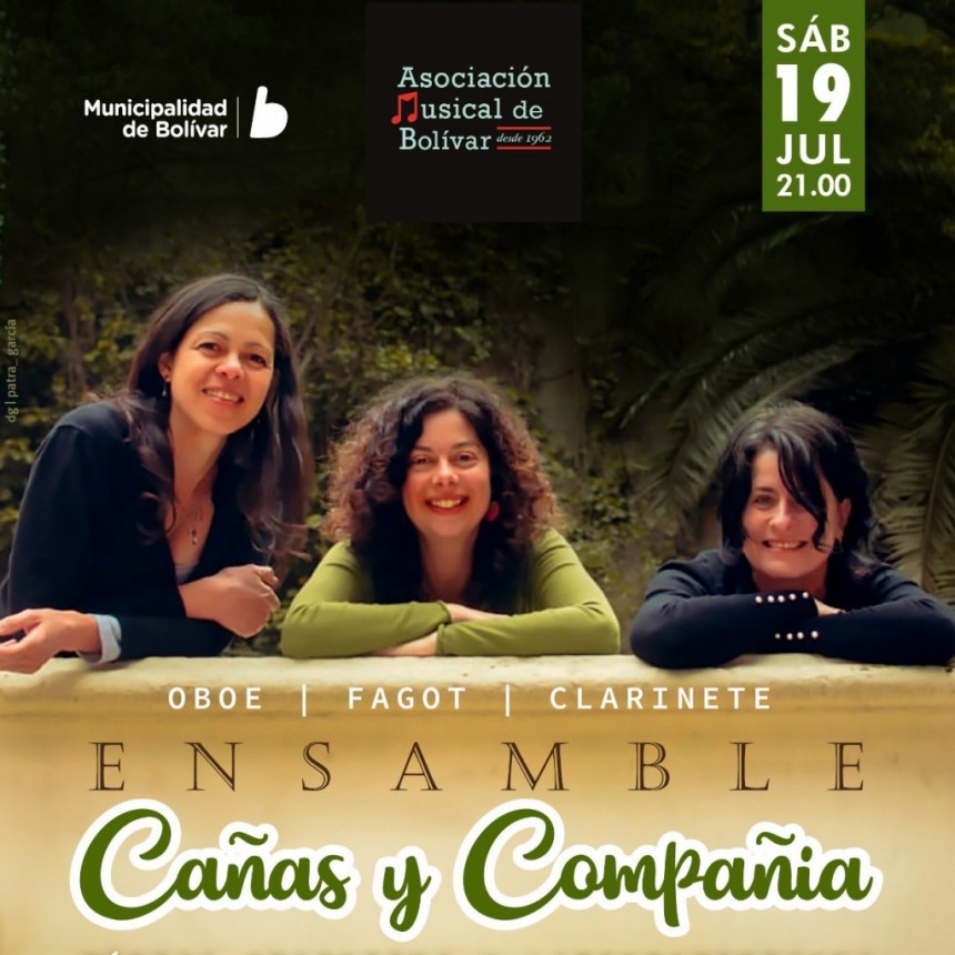La Asociación Musical de Bolívar presenta al Ensamble Cañas y Compañía