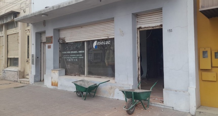Comenzó la obra edilicia en la Farmacia AMMBA