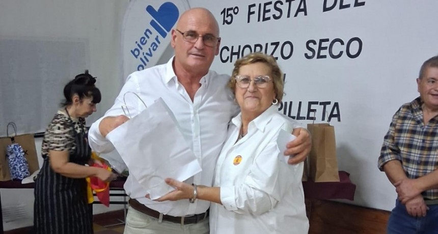 Fiesta del Chorizo en Urdampilleta, Marta Pacho como presidente de la Sociedad Española, hizo el balance de la edición 2025
