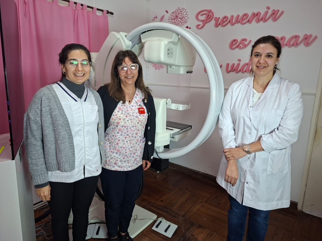 Doctora Gabriela Ducasse: &ldquo;Ya est&aacute; listo para ser utilizado, esto de la parte digital directa, la empresa nos lo concedi&oacute; por seis meses a prueba para que nosotros veamos c&oacute;mo es la imagen"