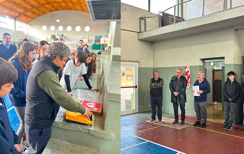 La Cooperativa El&eacute;ctrica de Bol&iacute;var, hizo entrega de dos desfibriladores externos automaticos (DEA) a instituciones educativas de Bol&iacute;var 