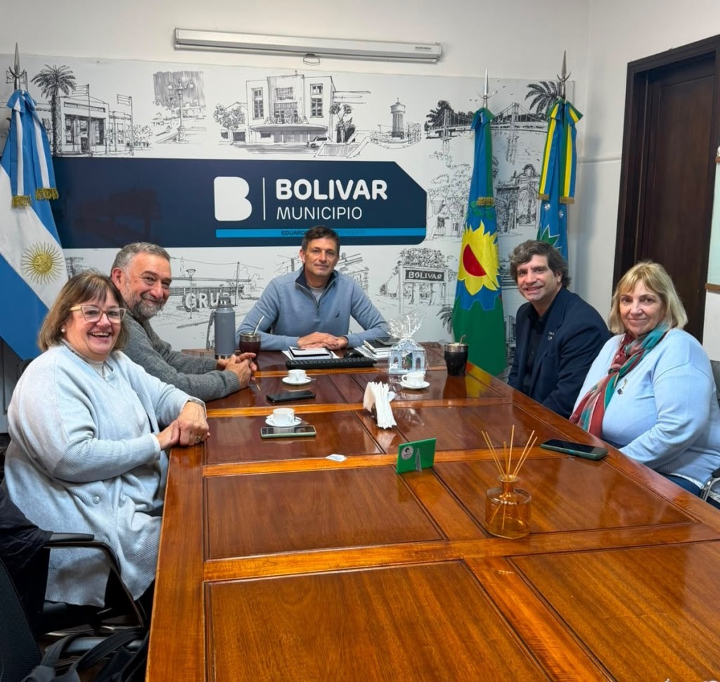 El Intendente Bucca recibi&oacute; al Gobernador del Distrito 4921 del Rotary Club 