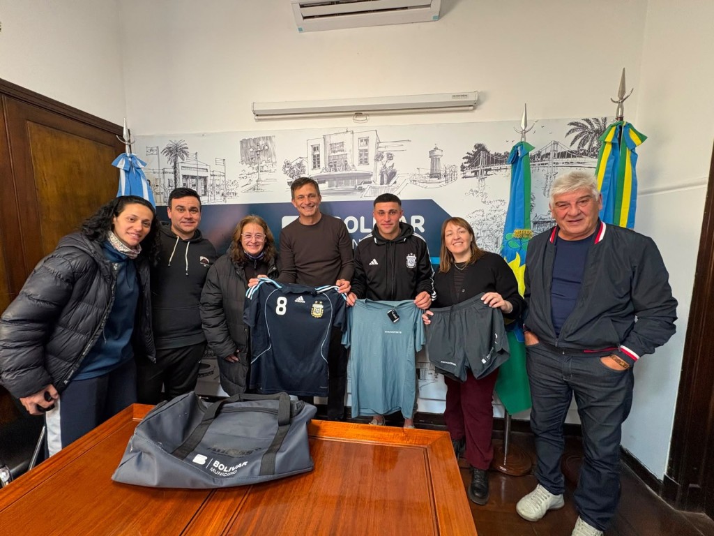 Bali Bucca recibi&oacute; a Enzo Stampone antes de su viaje a la Genuine Cup 2026 