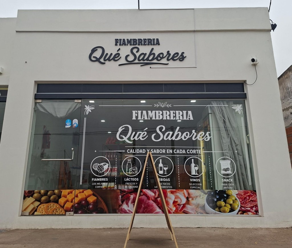 Fiambrer&iacute;a Qu&eacute; Sabores inaugur&oacute; en Barrio Los Zorzales