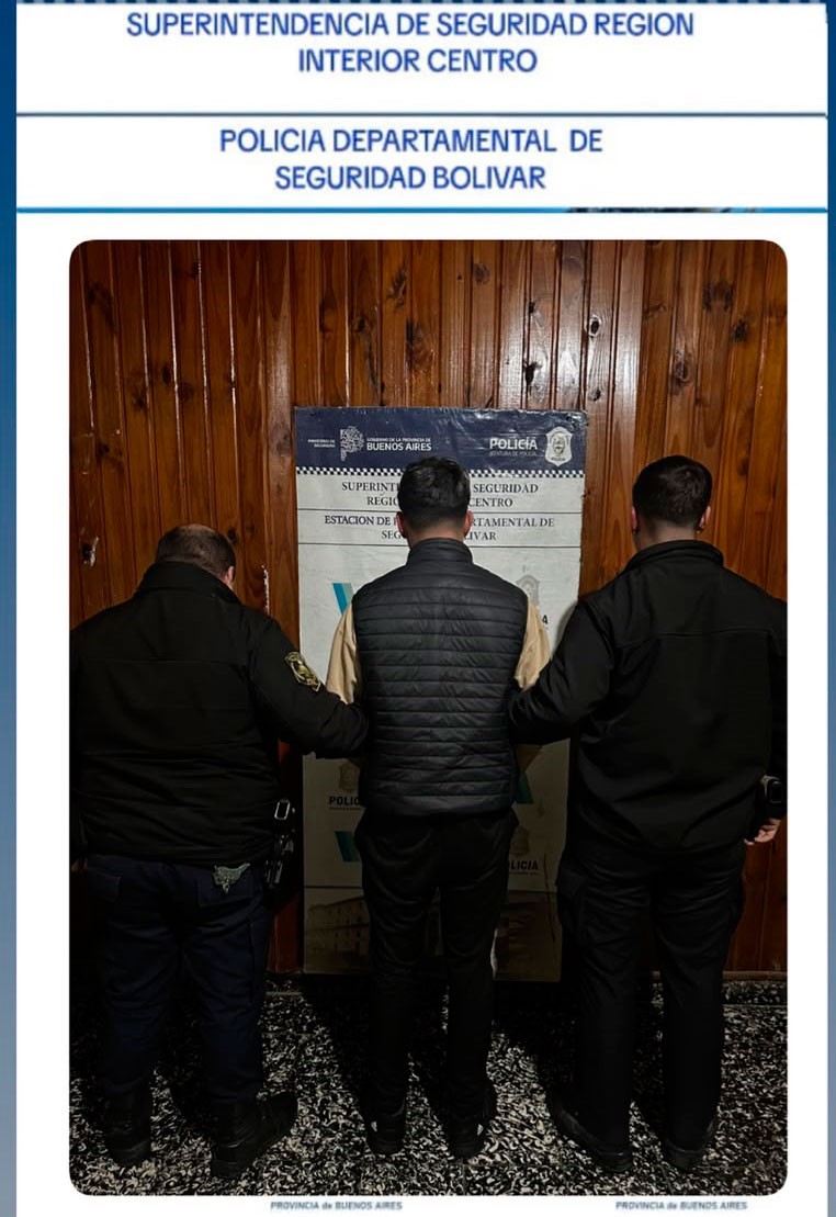 Informe Oficial Jefatura Departamental de Polic&iacute;a de Bol&iacute;var: una persecuci&oacute;n policial, culmin&oacute; con la aprehensi&oacute;n de un motociclista y el secuestro de municiones