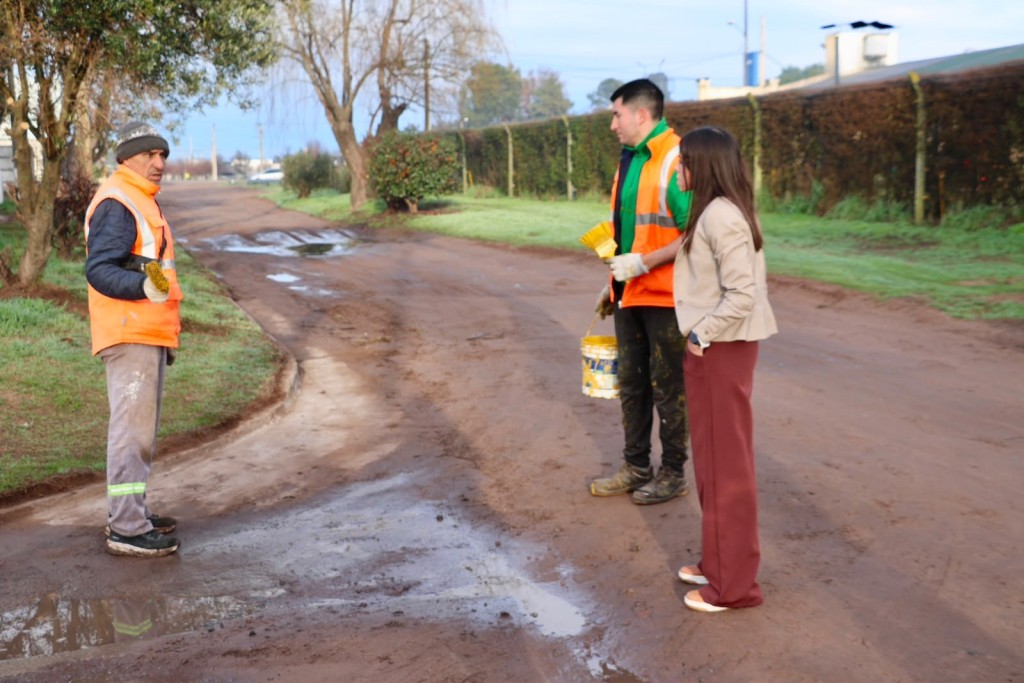 Barrio Amado: el Municipio realiz&oacute; una jornada  integral de mantenimiento