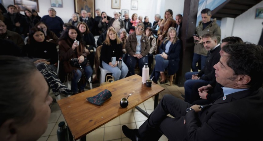 Axel Kicillof : &ldquo;Frente al individualismo y la violencia, nuestro deber es fortalecer los v&iacute;nculos de cercan&iacute;a y solidaridad con nuestro pueblo&rdquo;