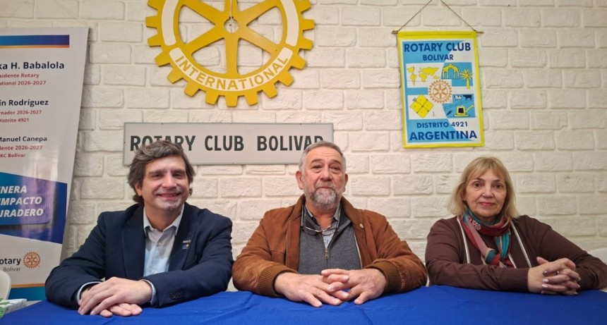 Rotary Club Bol&iacute;var recibi&oacute; al Gobernador del Distrito 4921, y fue presentado ante los period&iacute;stas locales, en conferencia de prensa