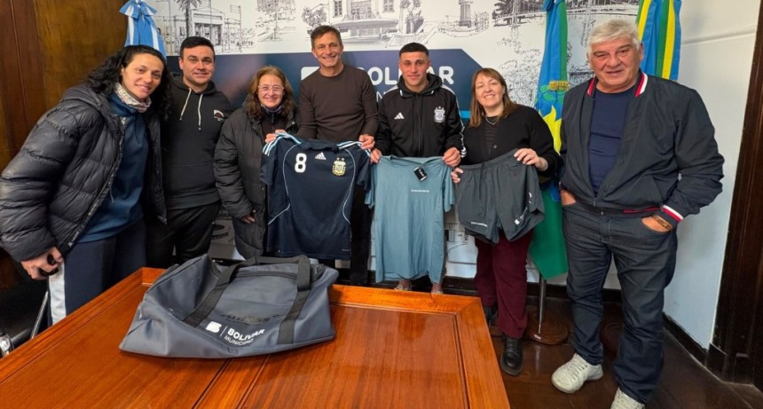 Bali Bucca recibi&oacute; a Enzo Stampone antes de su viaje a la Genuine Cup 2026 
