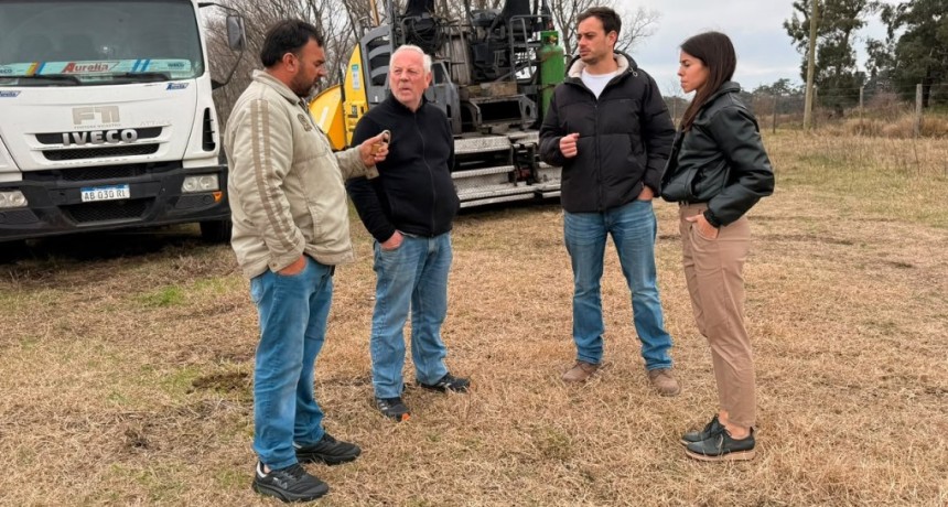 La Intendenta Interina Mar&iacute;a Laura Rodr&iacute;guez, estuvo en Pirovano y comparti&oacute; una jornada de trabajo en la localidad