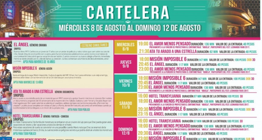 Es una Misi&oacute;n Imposible no ir al Cine Avenida con la programaci&oacute;n que hay preparada