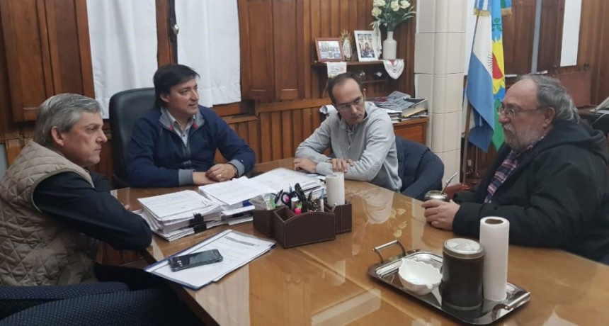 Pisano se reuni&oacute; con Cort&eacute;s y Acerbo 