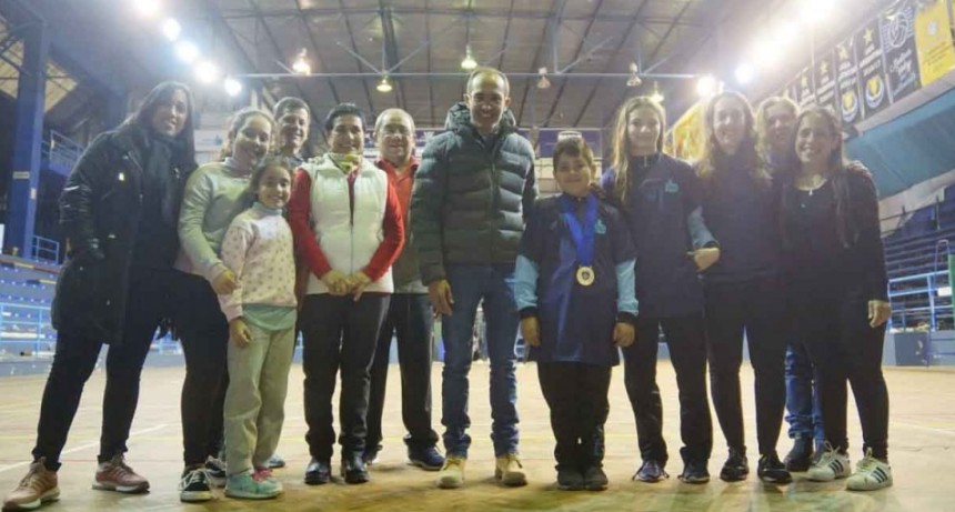 El Intendente Pisano recibi&oacute; a los gimnastas que compitieron en EE.UU
