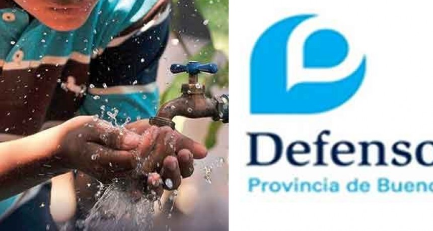 Defensor&iacute;a del Pueblo; Conurbano: Agua segura y alimentaci&oacute;n, cifras de un d&eacute;ficit que golpea a los m&aacute;s chicos.
