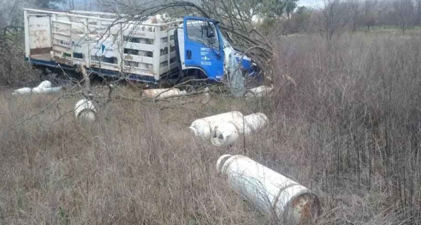Accidente sobre Ruta N&deg; 51, entre Gral. Alvear y Saladillo