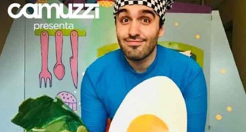 Este viernes a las 16.30 Camuzzi presenta el espect&aacute;culo Cocina conmigo; especial D&iacute;a del Ni&ntilde;o