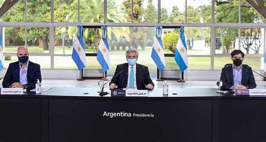 Fern&aacute;ndez anuncia hoy c&oacute;mo contin&uacute;a el aislamiento social, junto a Kicillof y Rodr&iacute;guez Larreta