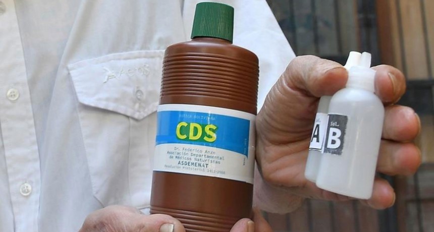 El Ministerio de Salud no autoriza la utilizaci&oacute;n de di&oacute;xido de cloro