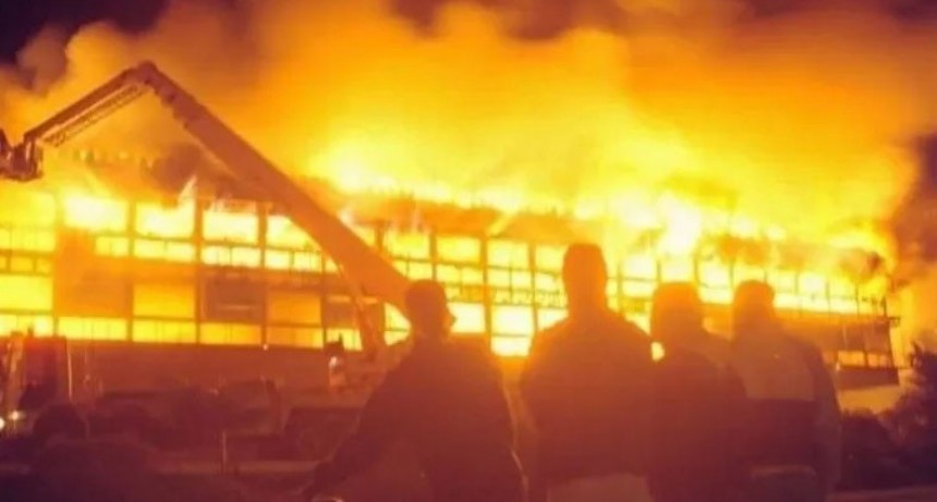 Necochea: el casino se prendi&oacute; fuego por tercera vez en su historia