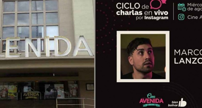 Marco Lanzoni participar&aacute; de las charlas en vivo por Instagram del Cine Avenida