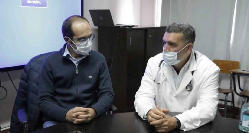 El Dr. Laso obtuvo una beca internacional para capacitarse en la atenci&oacute;n de pacientes con COVID-19