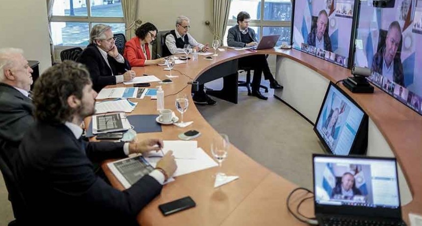 Alberto Fern&aacute;ndez analizar&aacute; la situaci&oacute;n sanitaria con los gobernadores