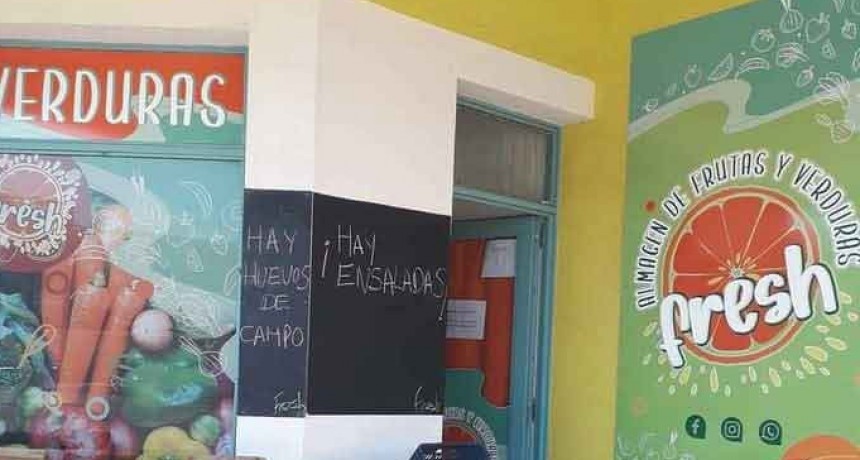 Fresh, Almac&eacute;n de Frutas y Verduras abri&oacute; sus puertas en San Mart&iacute;n y Olavarr&iacute;a