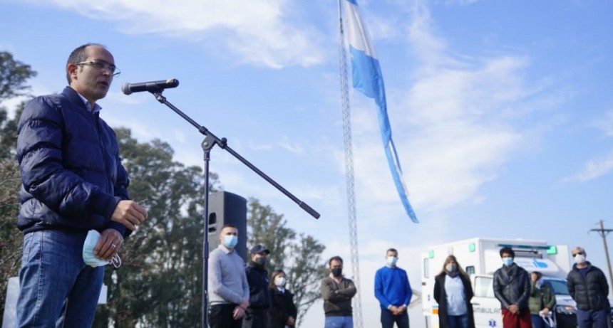 Marcos Pisano: “Es el primer consorcio canalero que logramos poner en marcha y debo agradecer la compañía y colaboración de Fernando Alzueta desde la Sociedad Rural”