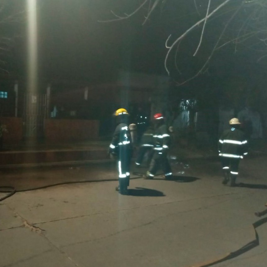 Se incendió una garrafa en una vivienda