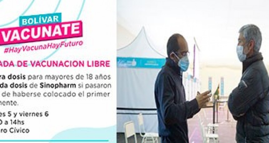 Podrán vacunarse 3.300 bolivarenses con la segunda dosis de Astrazéneca
