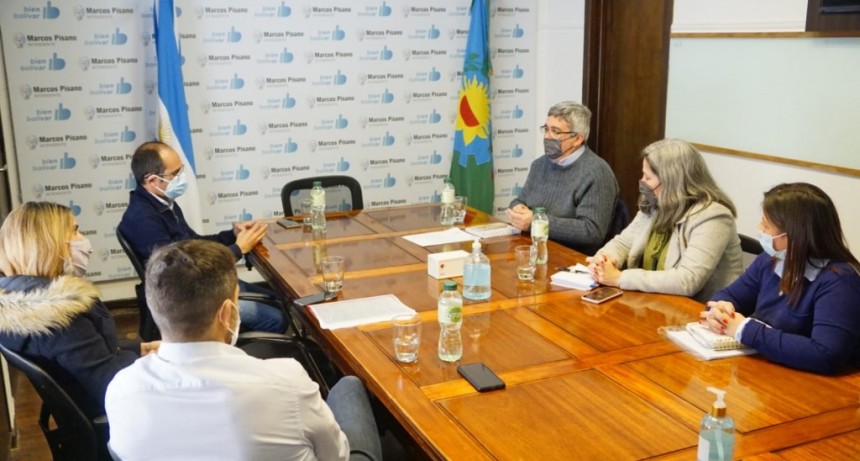 El Ministro Javier Rodríguez visitó Bolívar y desarrolló actividades con el intendente Pisano