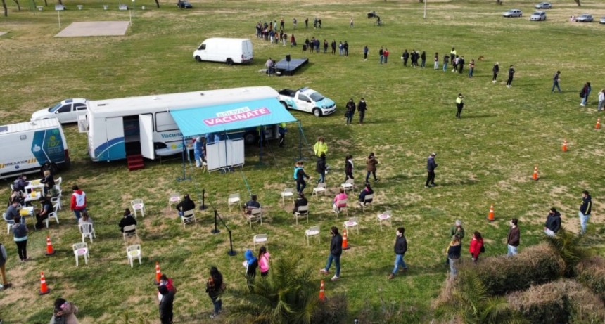 Este domingo se vacuna en el Parque de 13.30 a 16.30 horas