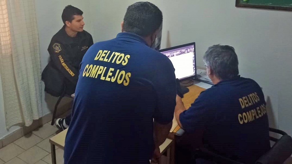 La SUB DDI de  Bolívar desbarató una banda de delincuentes cordobeses dedicados a realizar estafas en redes sociales