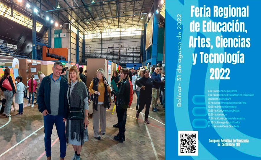 Se desarrolla en Bolívar, desde la Región Educativa 25, la Feria Regional de Artes, Ciencia y Tecnología 2022