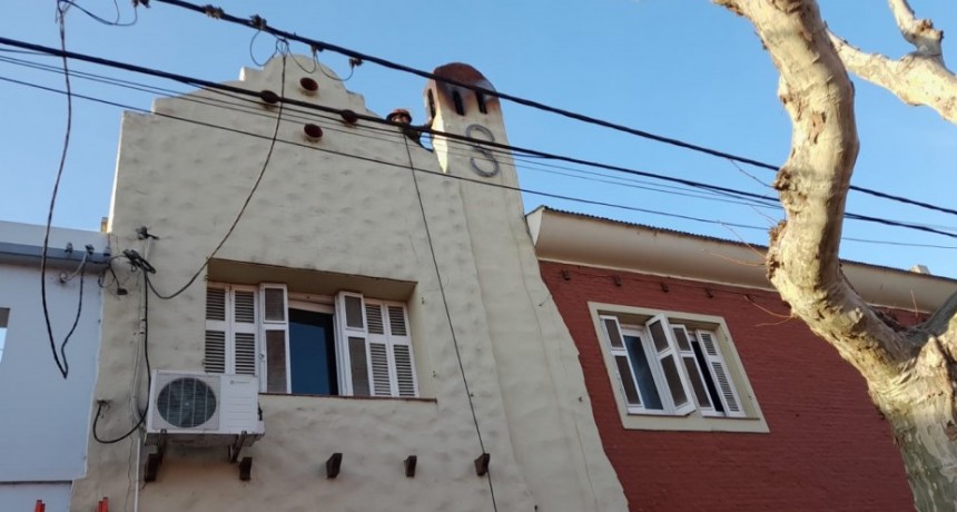 Incendio de una chimenea