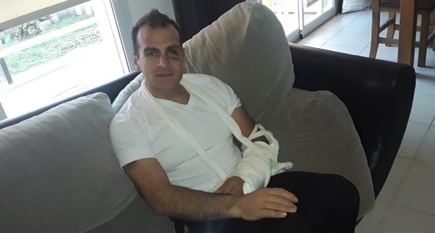 Martín Villarreal: “Me había caído, pero nunca me había golpeado tan fuerte”