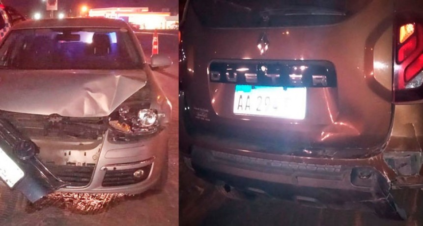 Dos conductoras protagonizaron una colisión en la rotonda ruta 226 y avenida Calfucurá